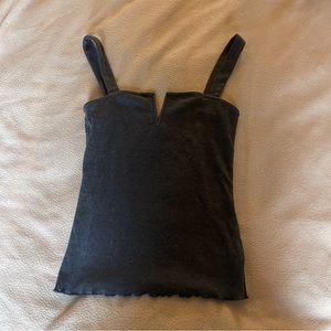 seriously soft v neck tank top